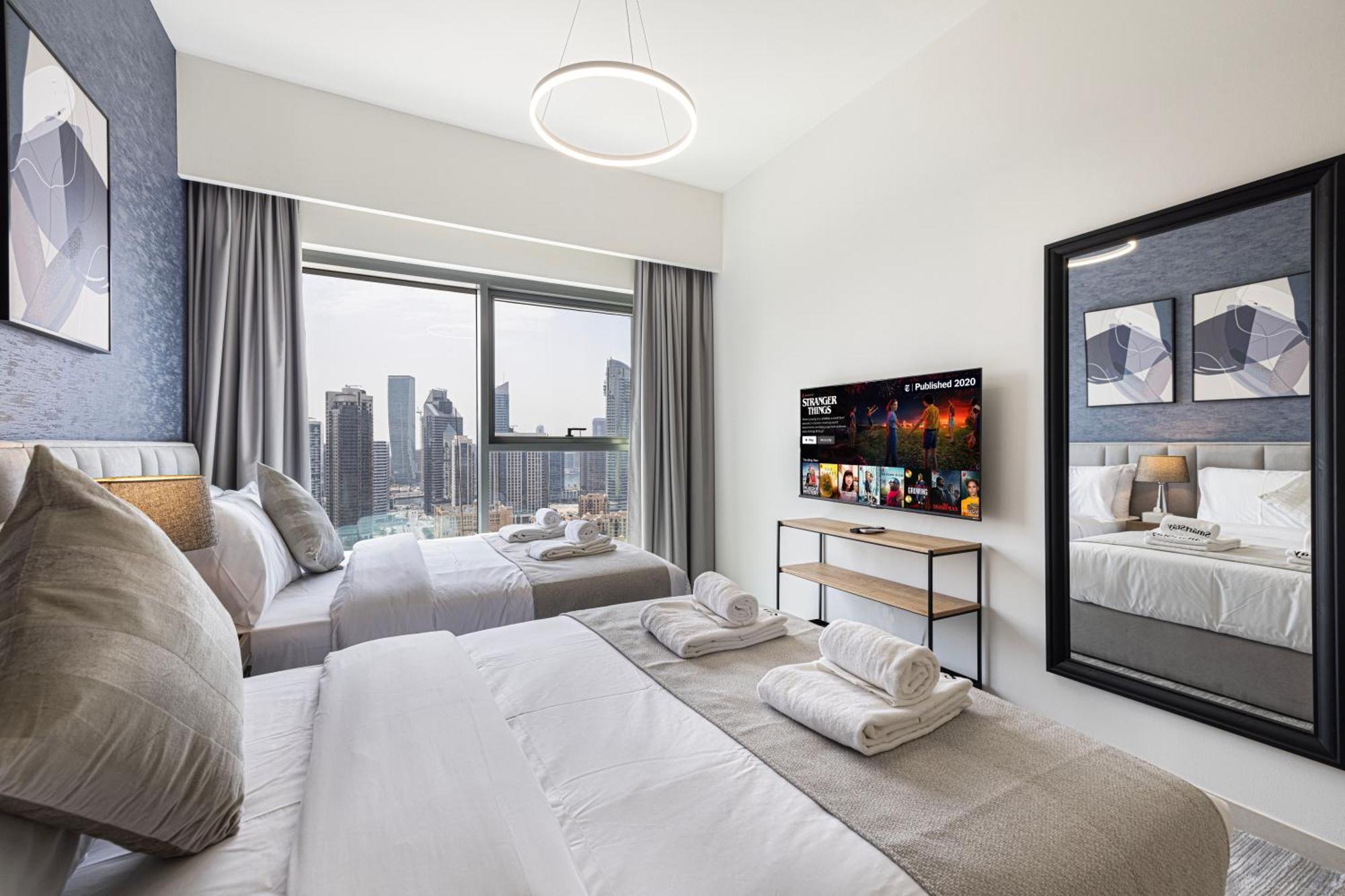 Smartstay At Burj Royale - Full Burj Khalifa View - Brand New Luxury Apartments Dubai Dış mekan fotoğraf