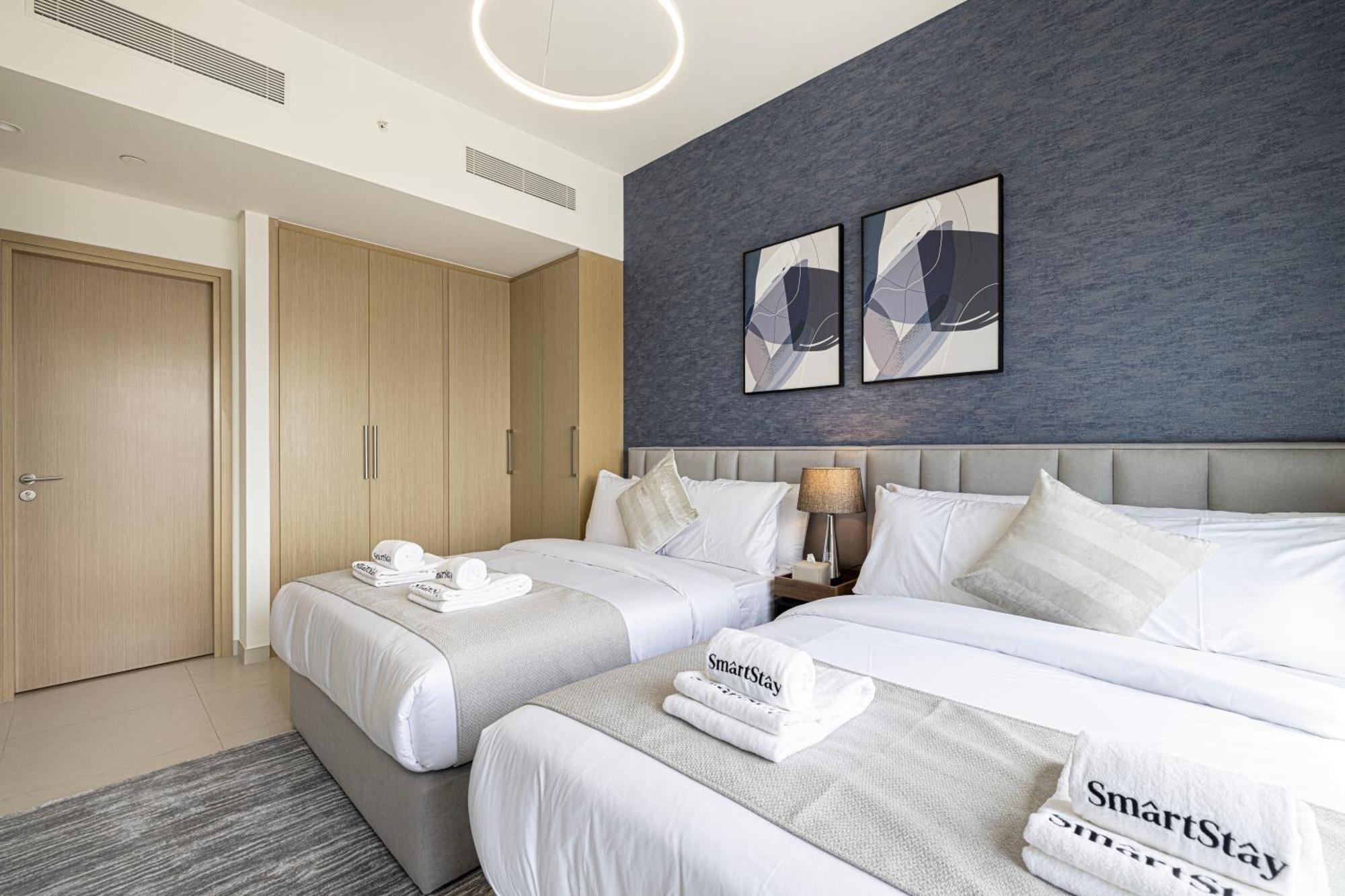 Smartstay At Burj Royale - Full Burj Khalifa View - Brand New Luxury Apartments Dubai Dış mekan fotoğraf