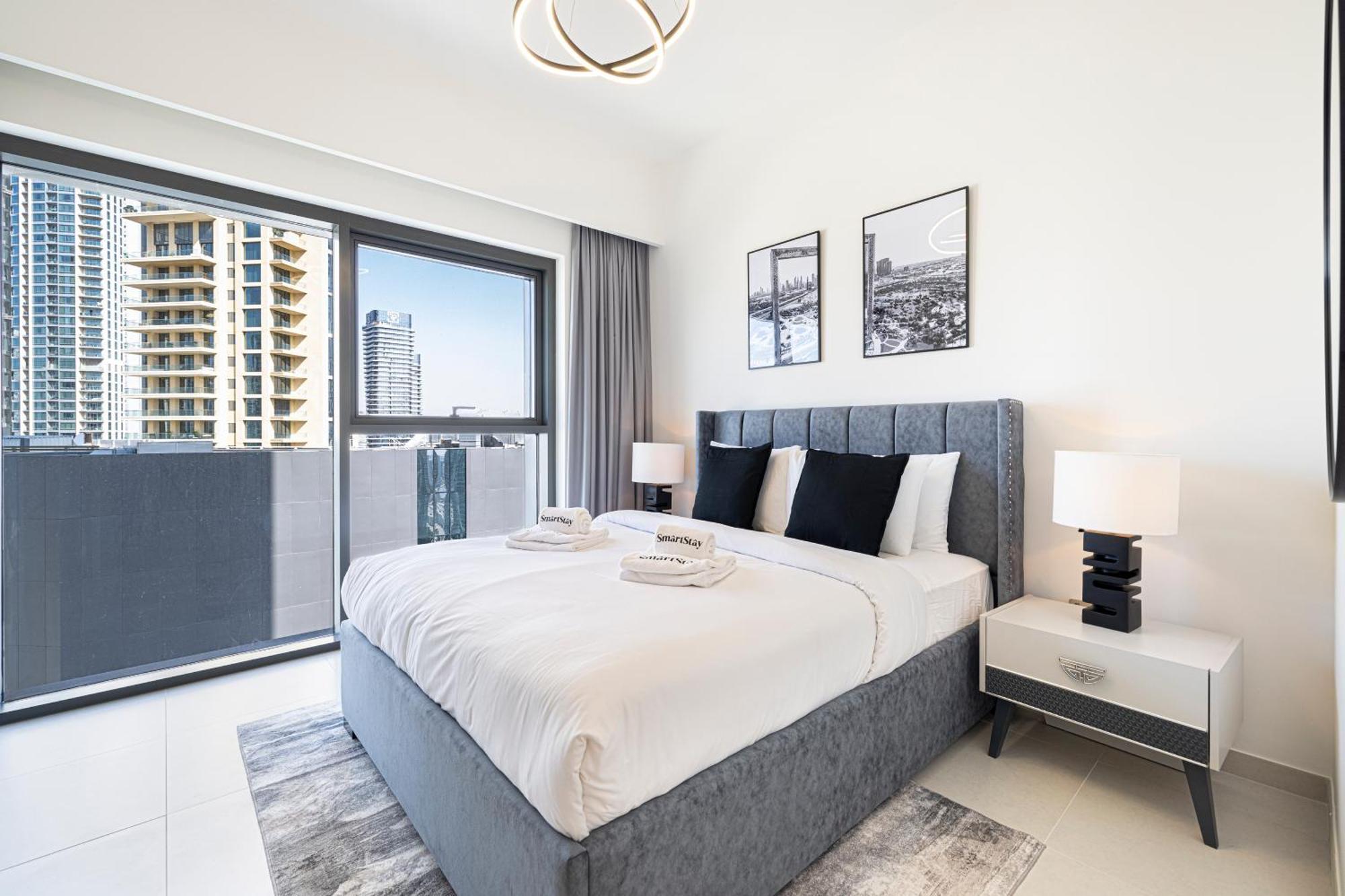 Smartstay At Burj Royale - Full Burj Khalifa View - Brand New Luxury Apartments Dubai Dış mekan fotoğraf