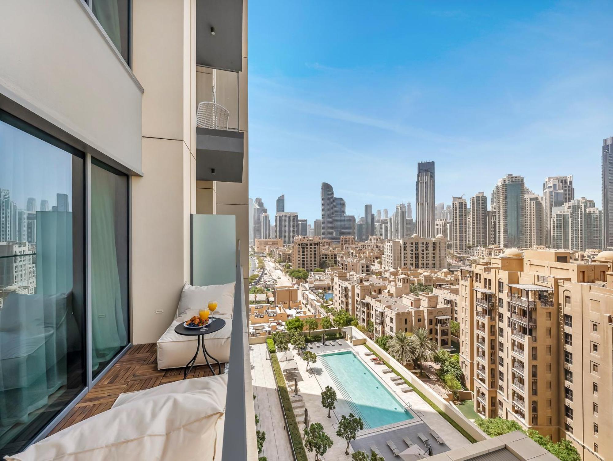 Smartstay At Burj Royale - Full Burj Khalifa View - Brand New Luxury Apartments Dubai Dış mekan fotoğraf