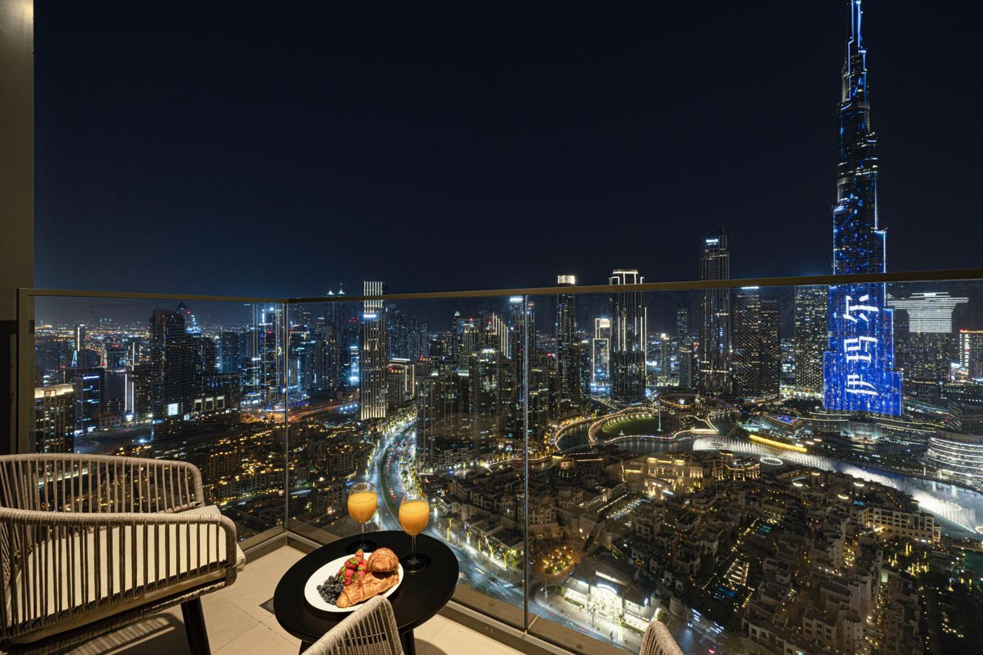 Smartstay At Burj Royale - Full Burj Khalifa View - Brand New Luxury Apartments Dubai Dış mekan fotoğraf