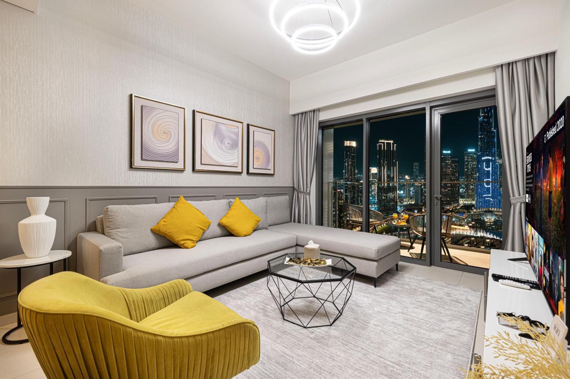 Smartstay At Burj Royale - Full Burj Khalifa View - Brand New Luxury Apartments Dubai Dış mekan fotoğraf